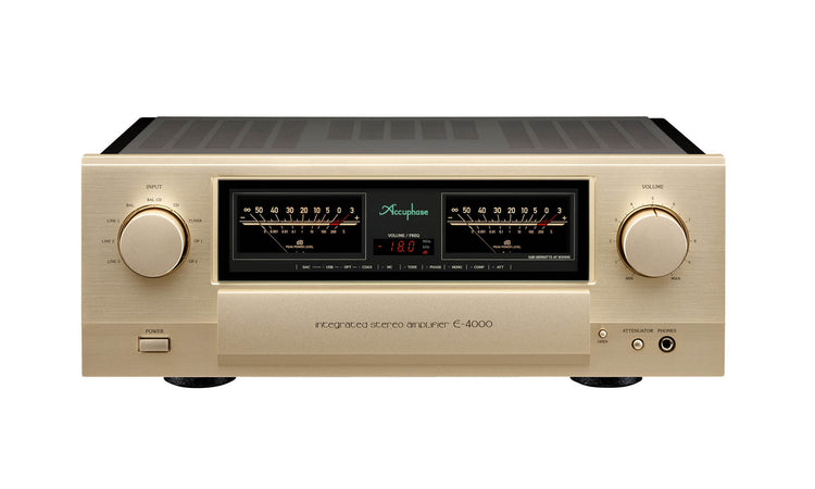 Face avant ampli intégré accuphase e-4000