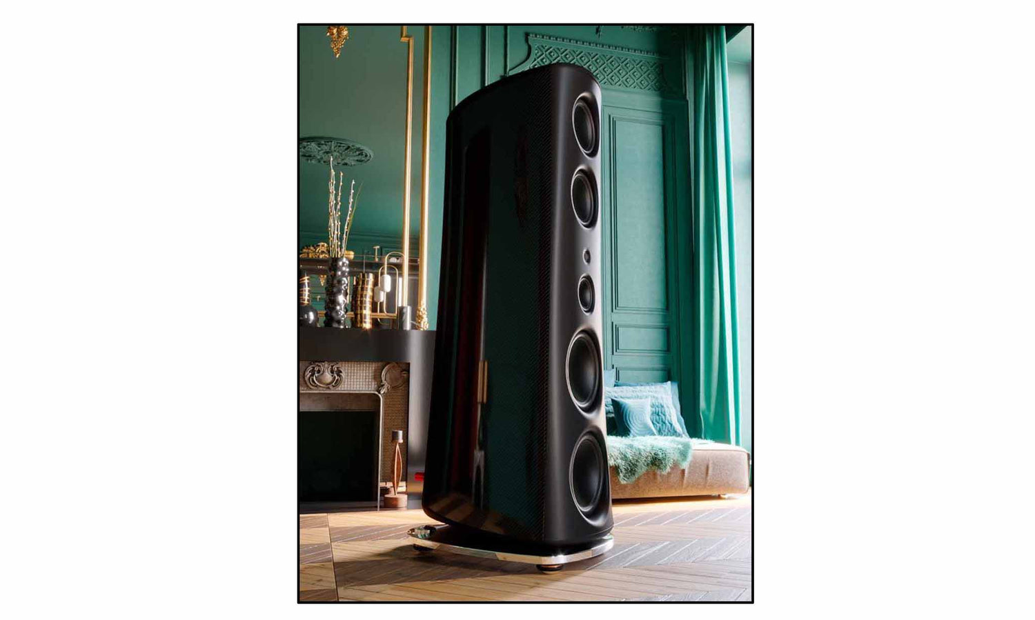 Enceintes colonnes Magico M7 - Vue de trois-quart