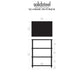 SOLIDSTEEL S2-4 – MEUBLE HI-FI 4 NIVEAUX