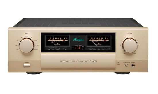 Vue face avant ampli intégré accuphase e-380