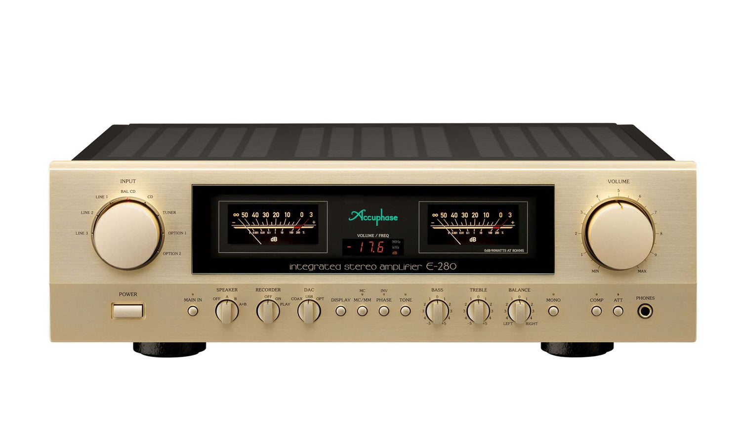 Vue de face ampli accuphase e-280