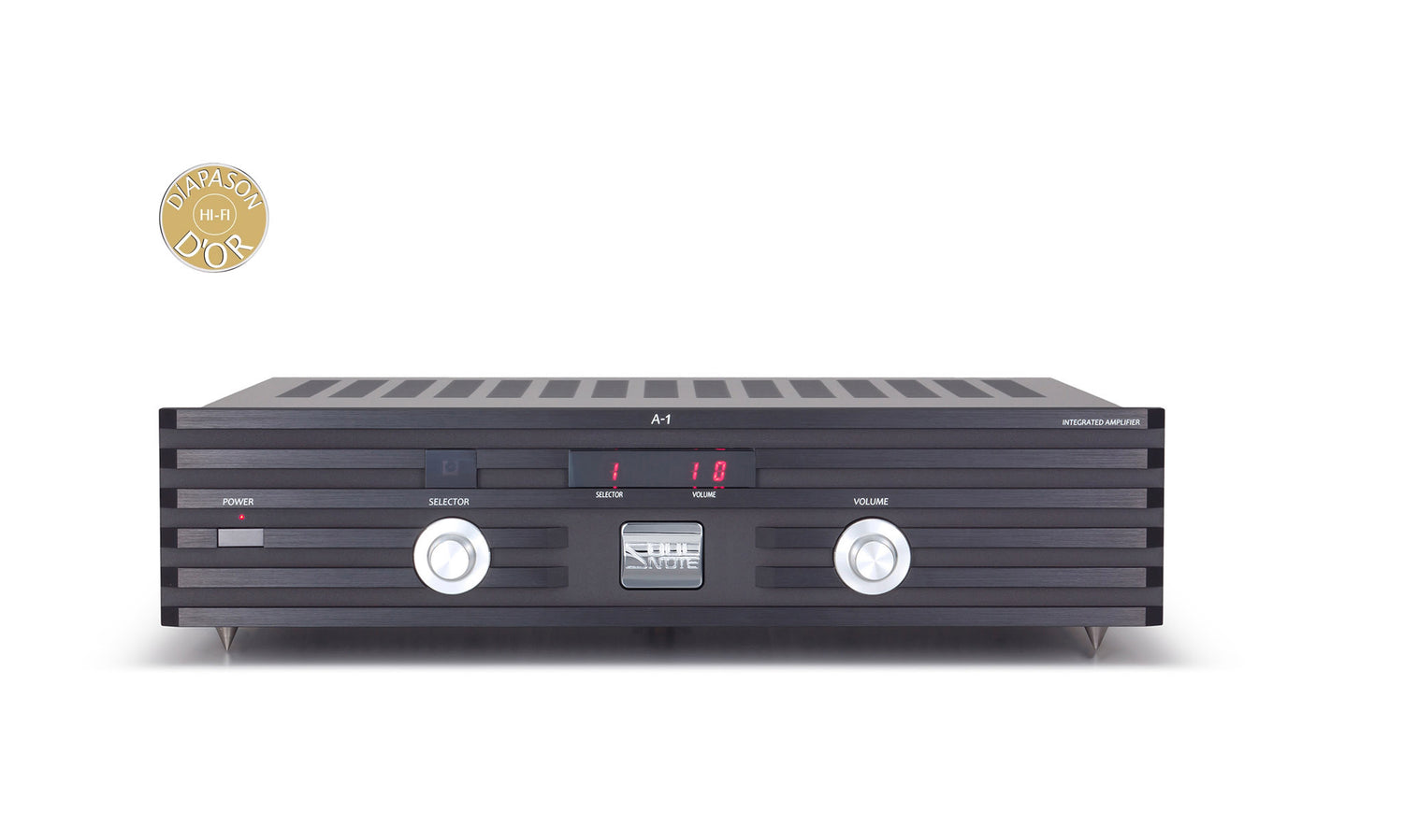 Amplificateur intégré Soulnote A-1 - Vue de face-Coloris noir