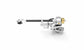 Bras de lecture platine vinyle Acoustic Signature TA-5000 NEO 9 pouces – tube carbone, finition argent, fond blanc