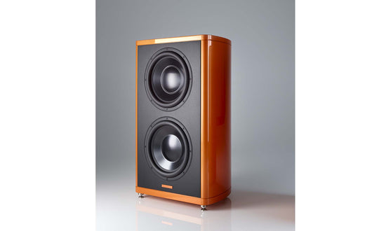 Caisson de basse Magico SSub - Orange vue de trois-quart