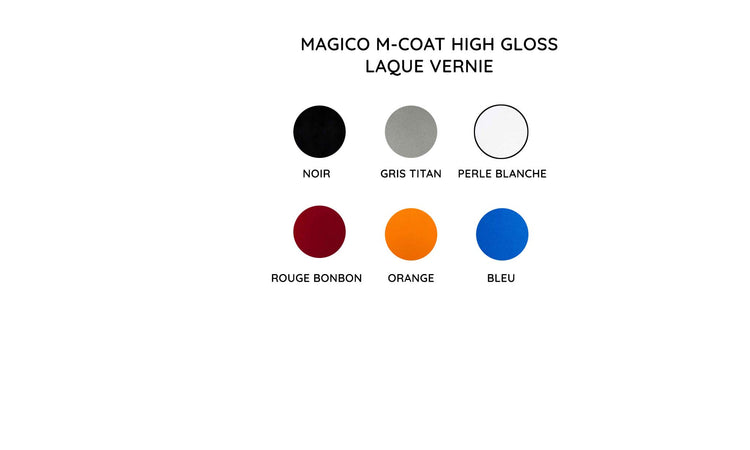 Caisson de basse Magico SSub - Pastilles des différents coloris