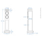 WATERFALL AUDIO NIAGARA XT1 – ENCEINTES COLONNES EN VERRE