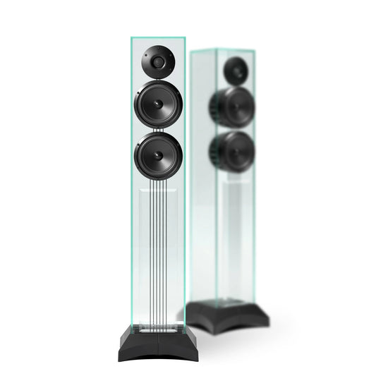 WATERFALL AUDIO VICTORIA XT – ENCEINTES COLONNES EN VERRE