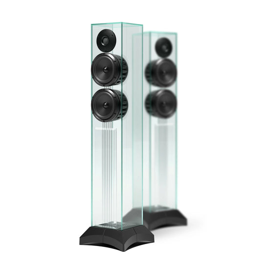WATERFALL AUDIO VICTORIA XT – ENCEINTES COLONNES EN VERRE