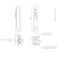 WATERFALL AUDIO VICTORIA XT – ENCEINTES COLONNES EN VERRE