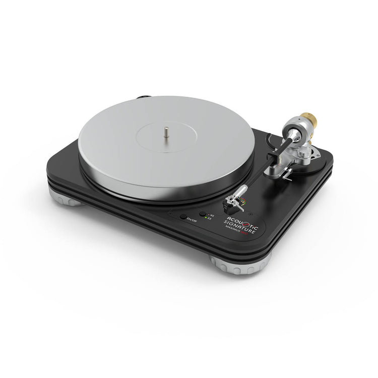 Platine vinyle Acoustic Signature Maximus Neo – vue de trois quarts
