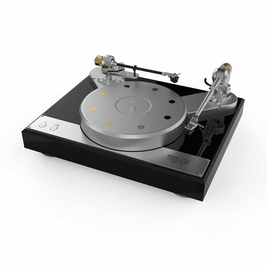 ACOUSTIC SIGNATURE VERONA NEO NOIR + TA-1000 NEO 12" ARGENT – PLATINE VINYLE