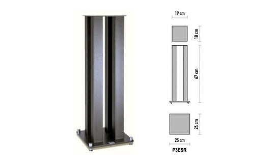 MUSIC TOOLS PIEDS POUR ENCEINTES BIBLIOTHÈQUE / CLASSIC SPEAKER STAND